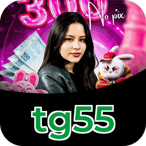 Passo a passo visual mostrando processo de download e instalação do aplicativo tg55